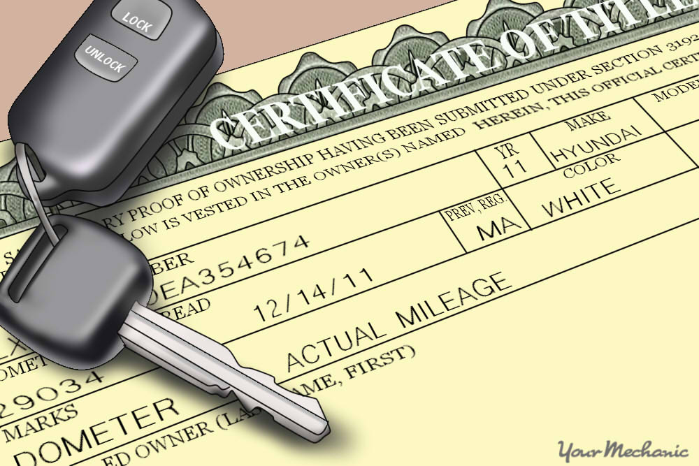 How to Remove a Name From a Car Title YourMechanic Advice